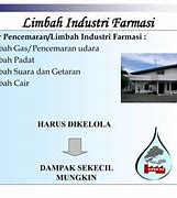 Pengolahan Limbah Gas Industri Farmasi